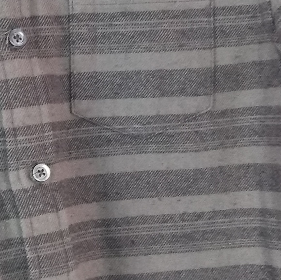 Mossimo Button Down Stiped Flannel Kid's Shirt - Picture 3 of 7